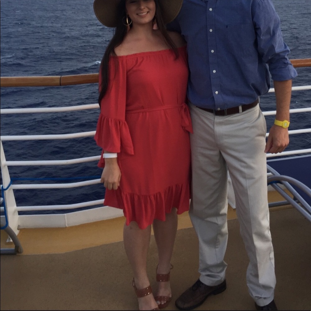 Coral Dress